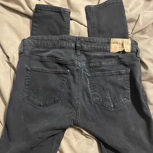 Hollister Black Denim Skinny Jeans 3L
